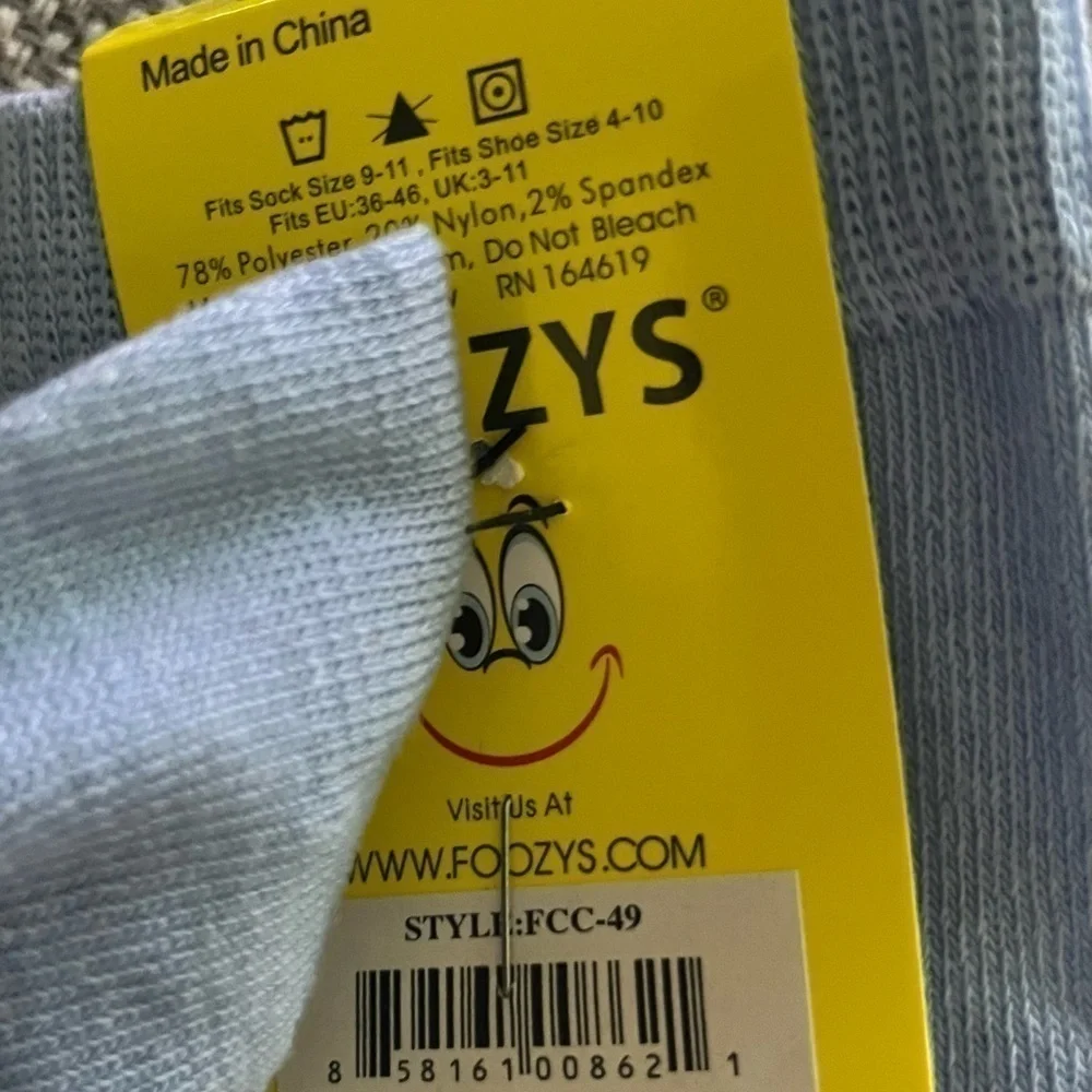 NWT Foozy’s Canine Collection Socks